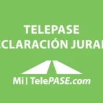 TelePASE Declaración Jurada